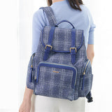 Tweed Diaper Backpack