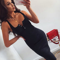 Top Selling Slim Casual Solid Color Women's Dress