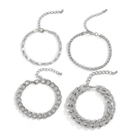 Retro Wild Snake Bone Chain Bracelet Women