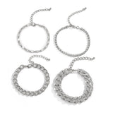 Retro Wild Snake Bone Chain Bracelet Women