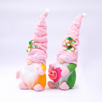 Valentine's Day Top Hat Pearl Flower Faceless Doll