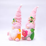 Valentine's Day Top Hat Pearl Flower Faceless Doll