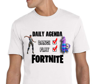 Gamers Daily Agenda Graphic Tee