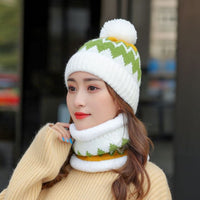 Women's Winter Hat And Scarf Cycling Fleece