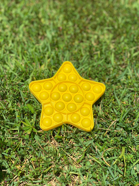 Yellow Star Fidget Pop It