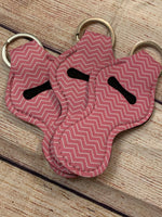 Pink Zig Zag Chapstick Holders