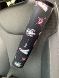 Bull Skull Seat Belt Covers (Singles)